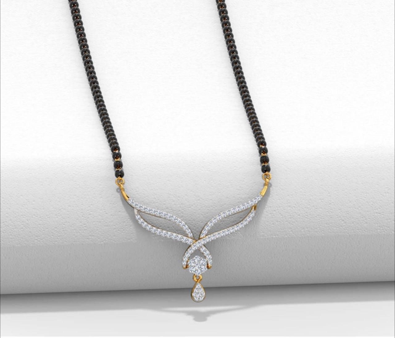 Double Infinity Mangalsutra